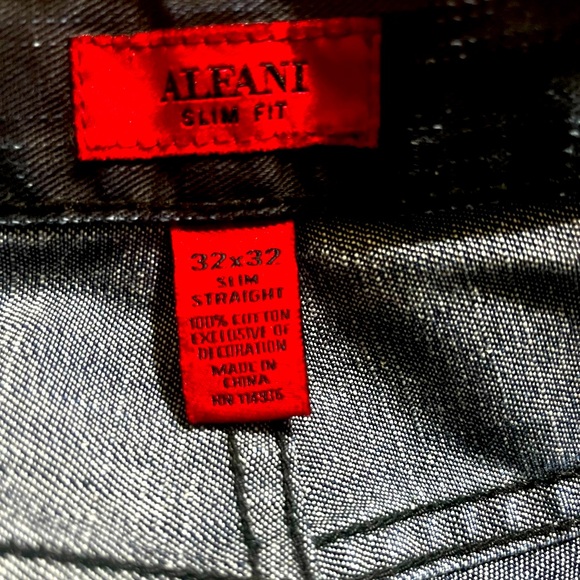 Alfani Other - Alfani Men's Slim Fit Black Jeans